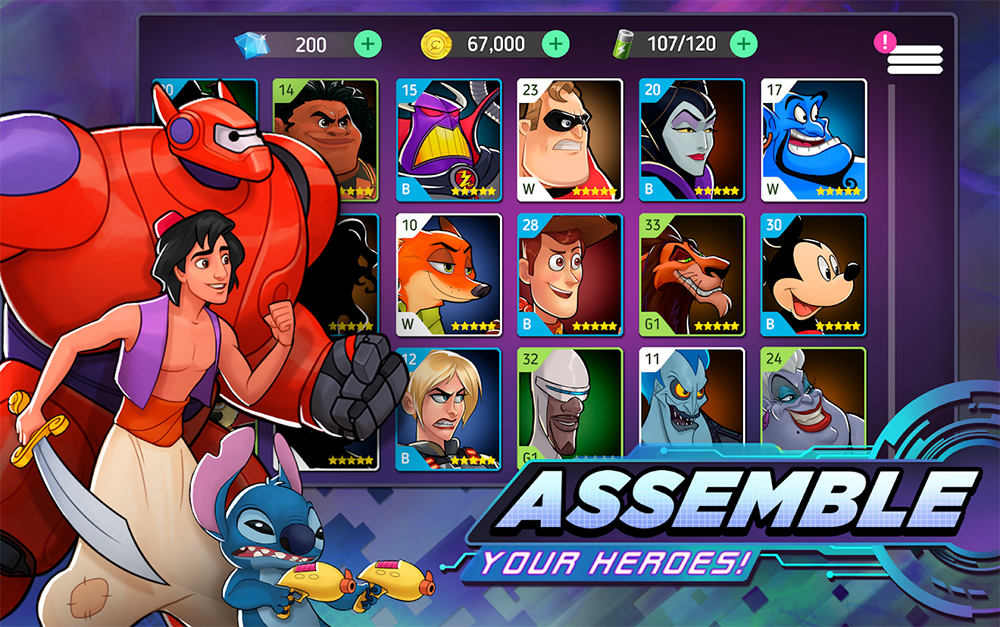 Disney Heroes: Battle Mode Mod Apk