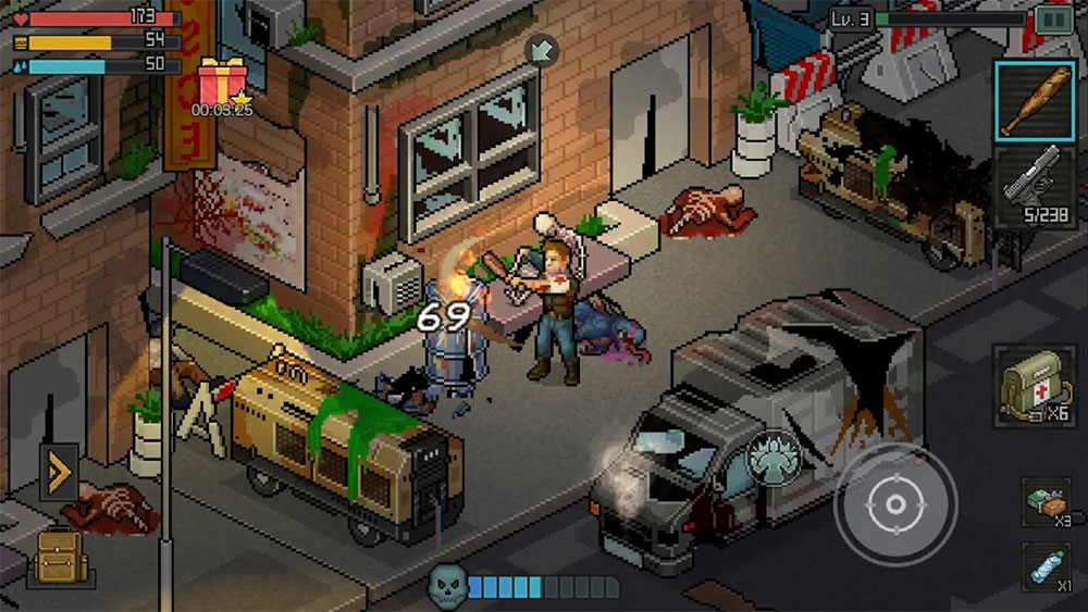 Fury Survivor: Pixel Z Mod Apk - Gameplay Screenshot