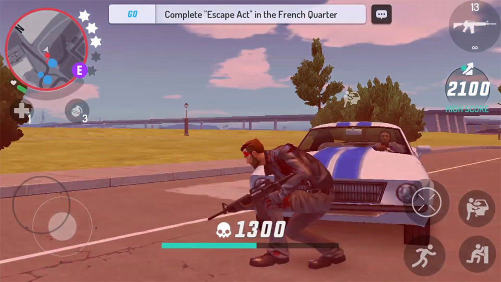 Gangstar New Orleans Mod Apk - Gameplay Screenshot