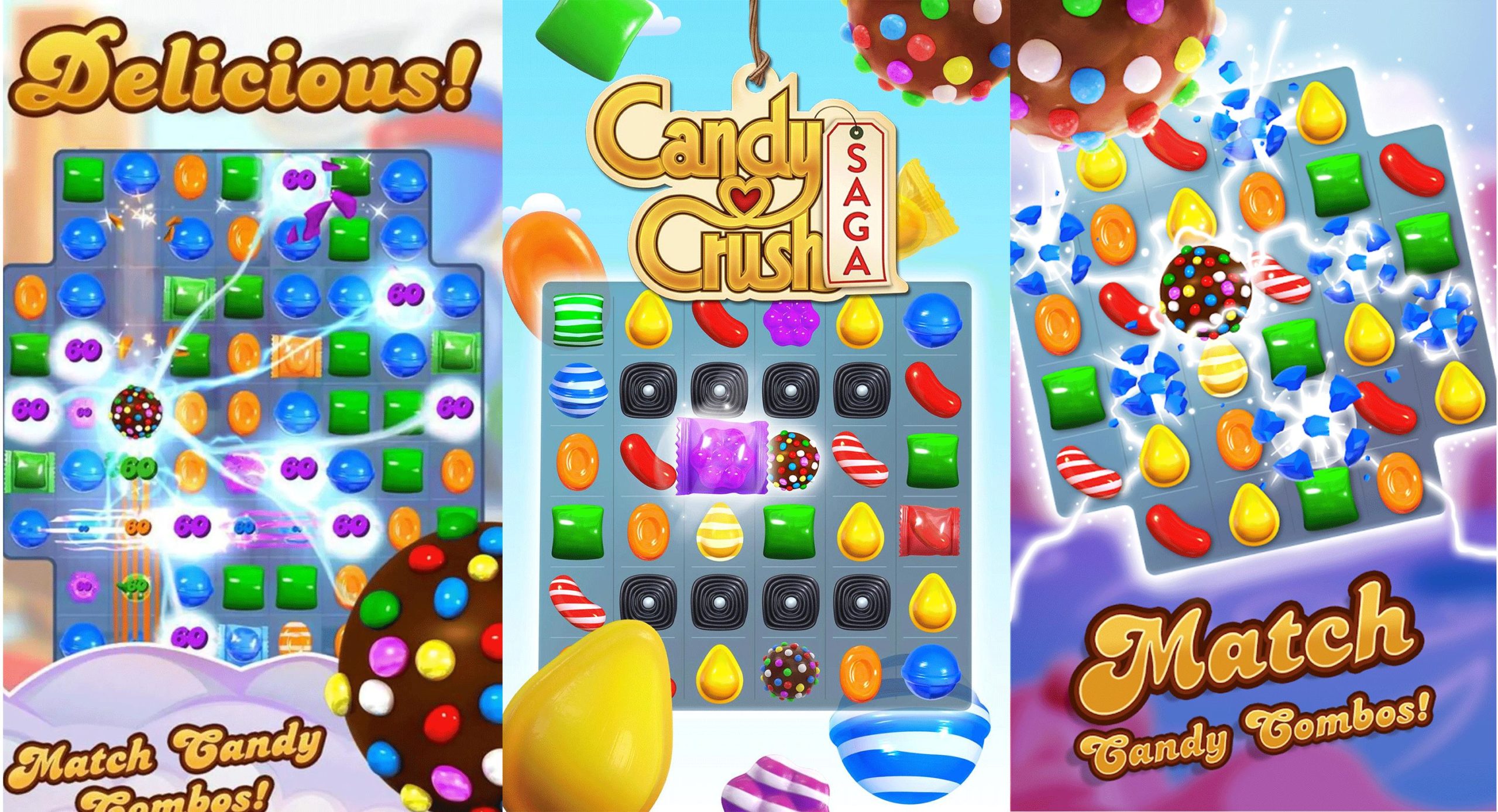 Candy Crush Saga MOD APK - Gameplay Screenshot