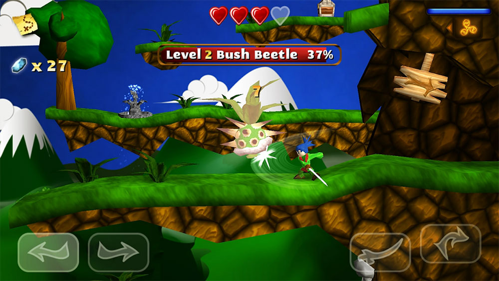 Swordigo Mod Apk - Gameplay Screenshot