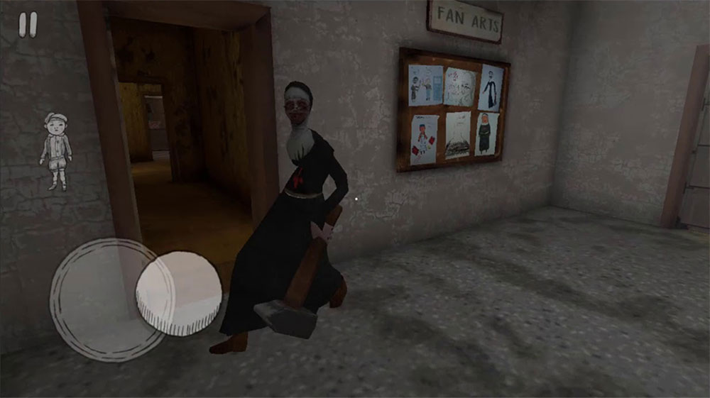Evil Nun Mod Apk - Gameplay Screenshot