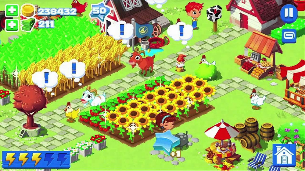 Green Farm 3 Mod Apk - Gameplay Screenshot