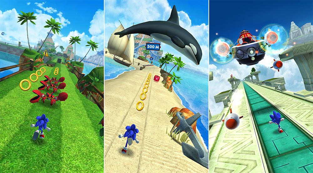 Sonic Dash Mod Apk - Gameplay Screenshot