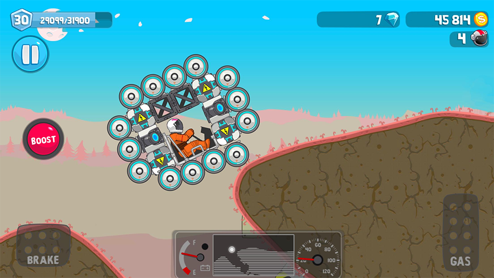 Rovercraft Mod Apk - Gameplay Screenshot