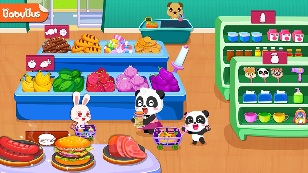 Baby Panda's Supermarket Mod Apk
