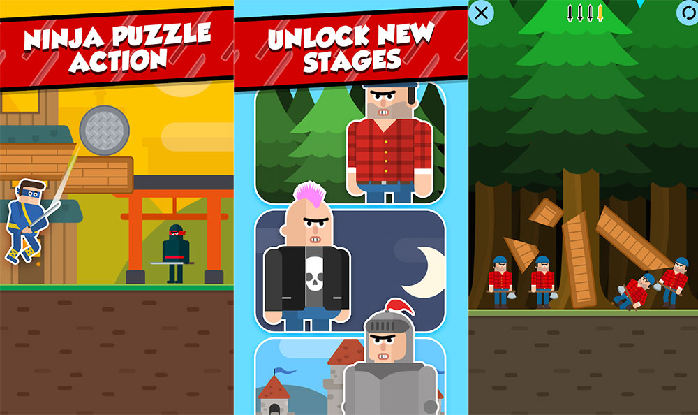 Mr Ninja - Slicey Puzzles Mod APK