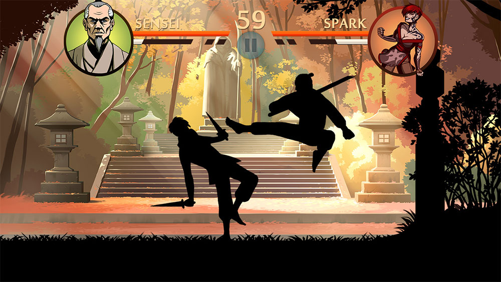 Shadow Fight 2 MOD APK - Gameplay Screenshot