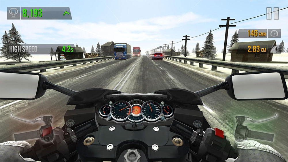 Traffic Rider MOD APK - Gameplay Screenshot