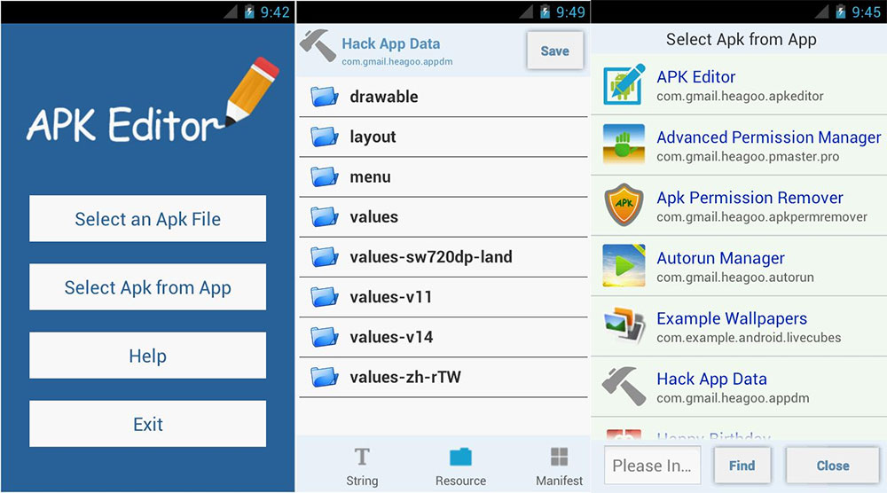 APK Editor Pro Mod APK - App Screenshot