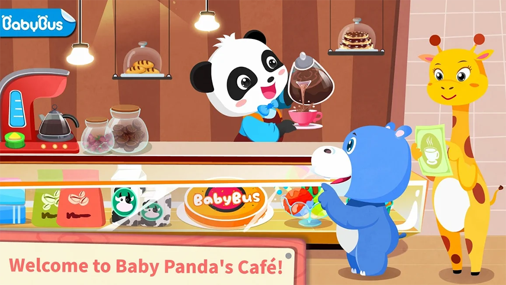 Baby Panda’s Summer Café cover Mod Apk