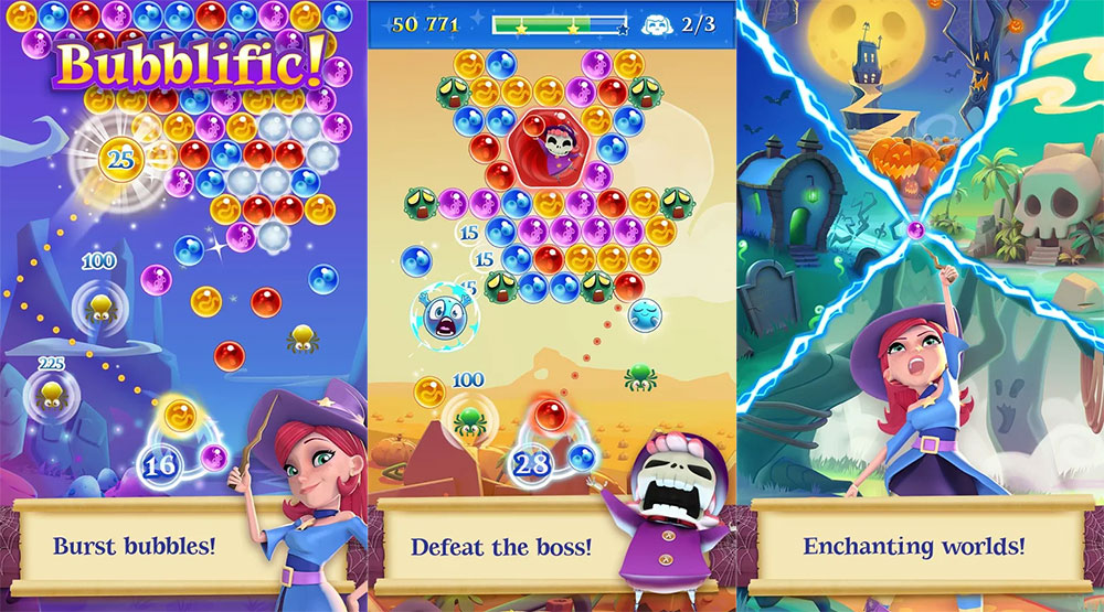 Download Bubble Witch 2 Saga latest version 2020 free for Android 1 click