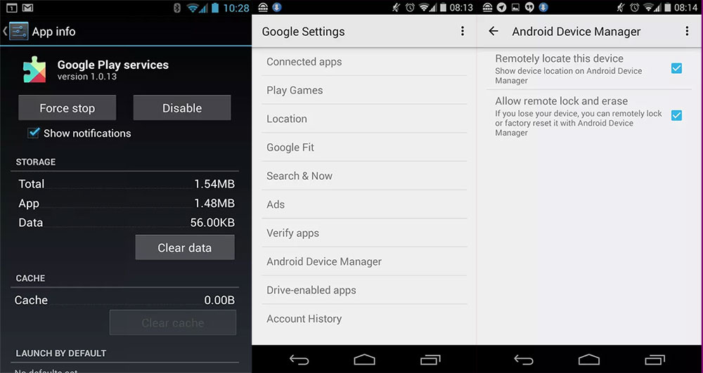 Google Play Services APK - App Screenshot