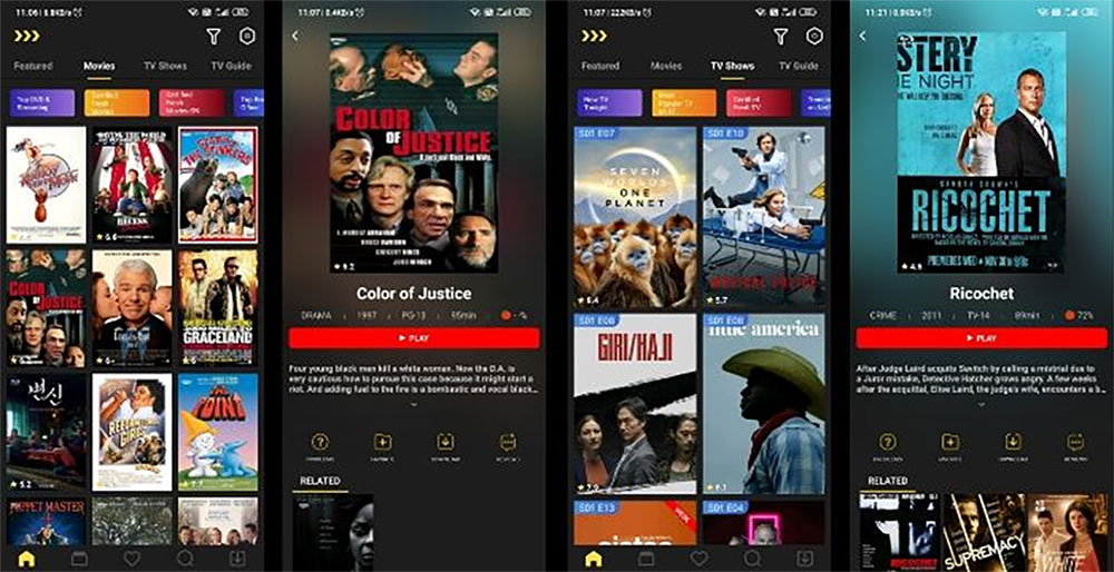 Moviebox Pro Mod APK - App Screenshot