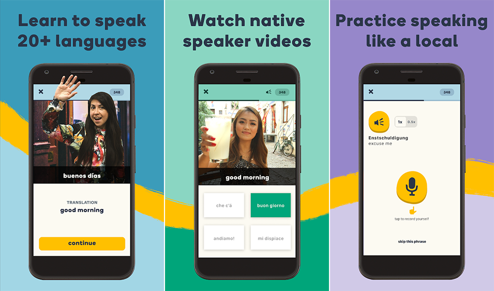 Learn Languages with Memrise Apk - App Screenshot