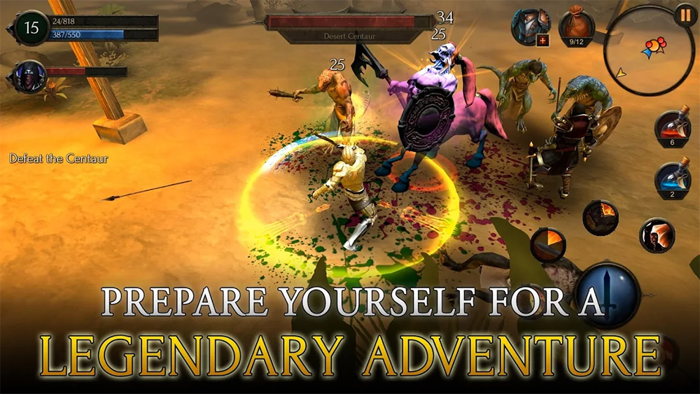 Arcane Quest Legends MOD APK - Gameplay Screenshot