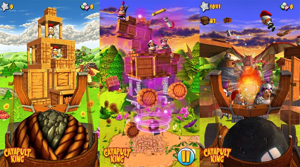 Catapult King MOD APK - Gameplay Screenshot