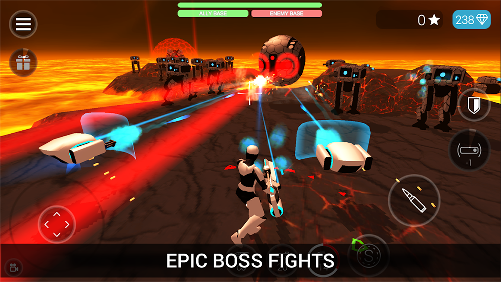 CyberSphere SciFi Third Person Shooter Mod Apk