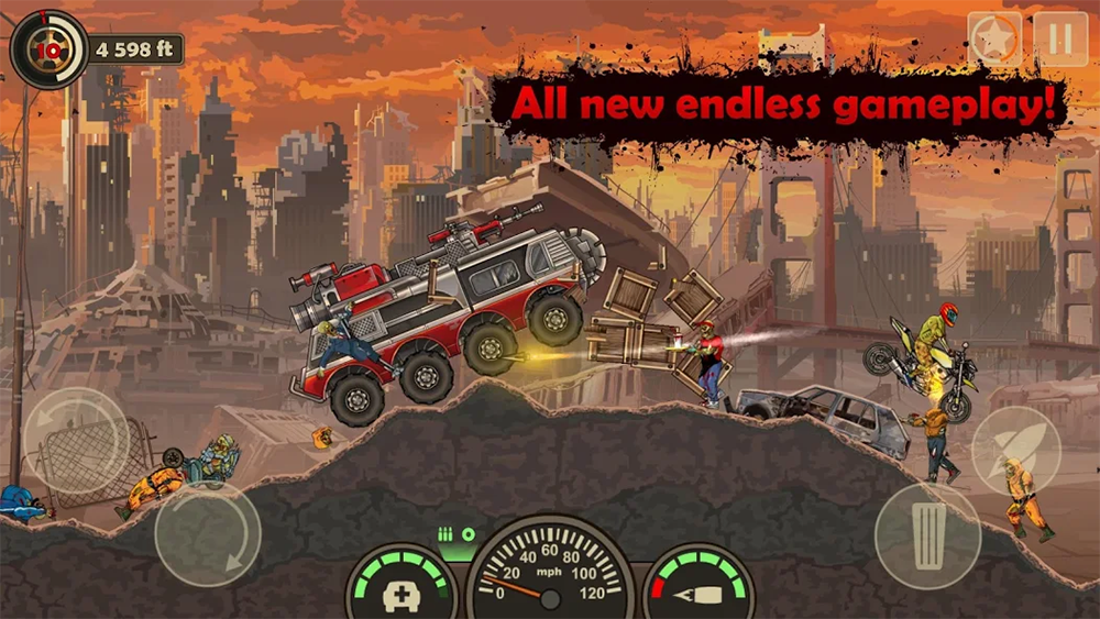 Earn to Die 3 MOD APK - Gameplay Screenshot