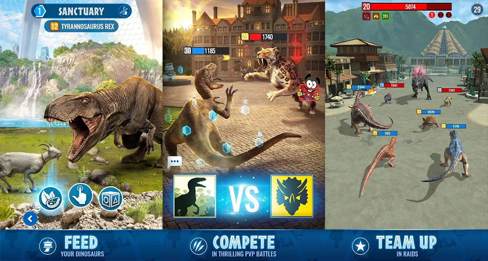 jurassic world the game mod apk unlimited everything 2020
