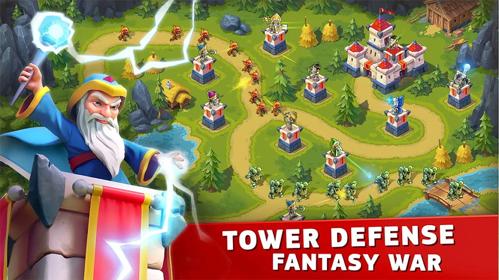 Toy Defense Fantasy — Tower Defense Game Mod Apk
