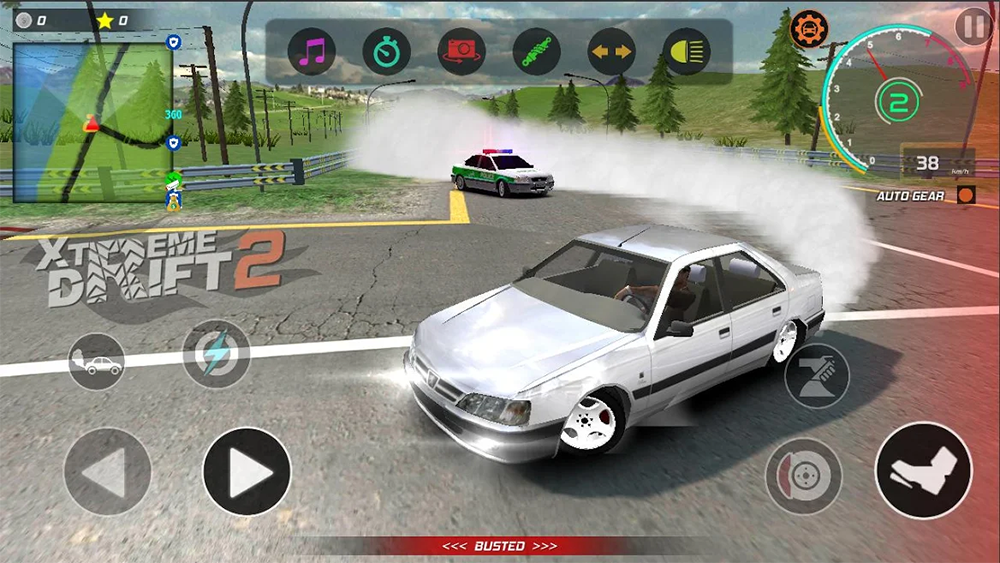 Xtreme Drift 2 MOD APK - Gameplay Screenshot