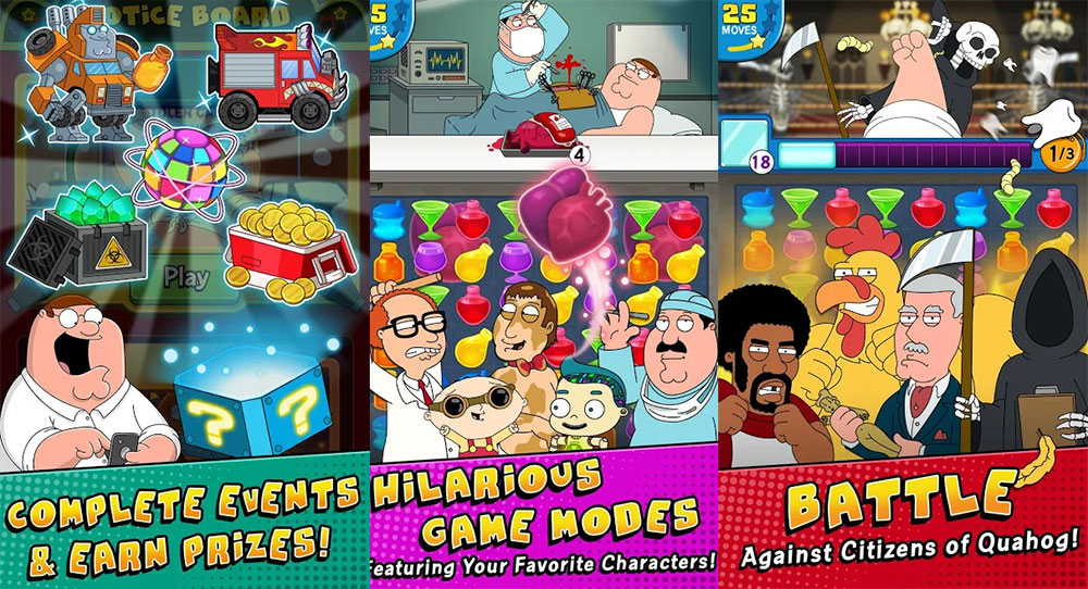 Family Guy- Another Freakin' Mobile Game Mod Apk