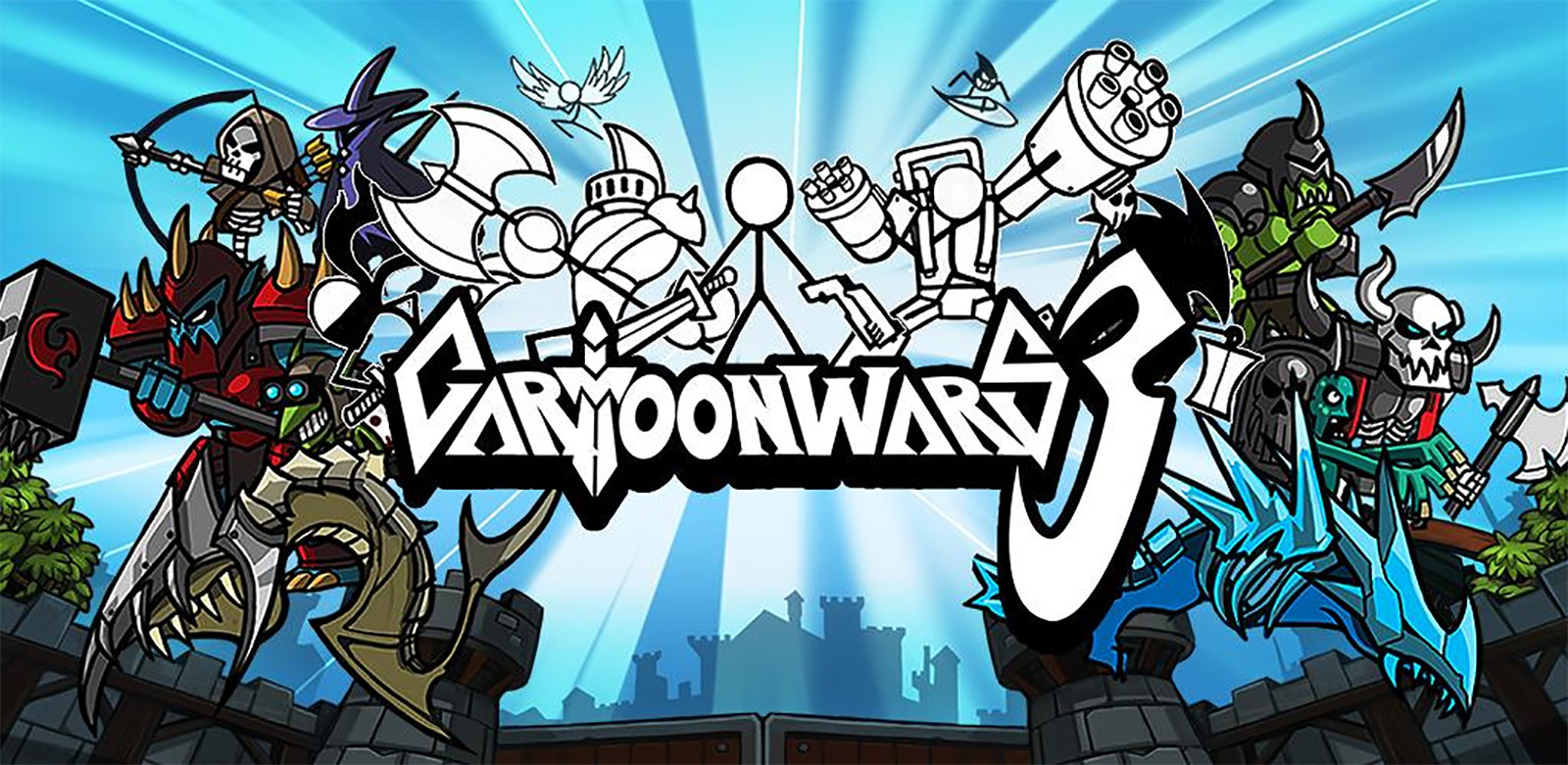 Cartoon Wars 3 Mod Apk  (Unlimited Money) Free Dowload